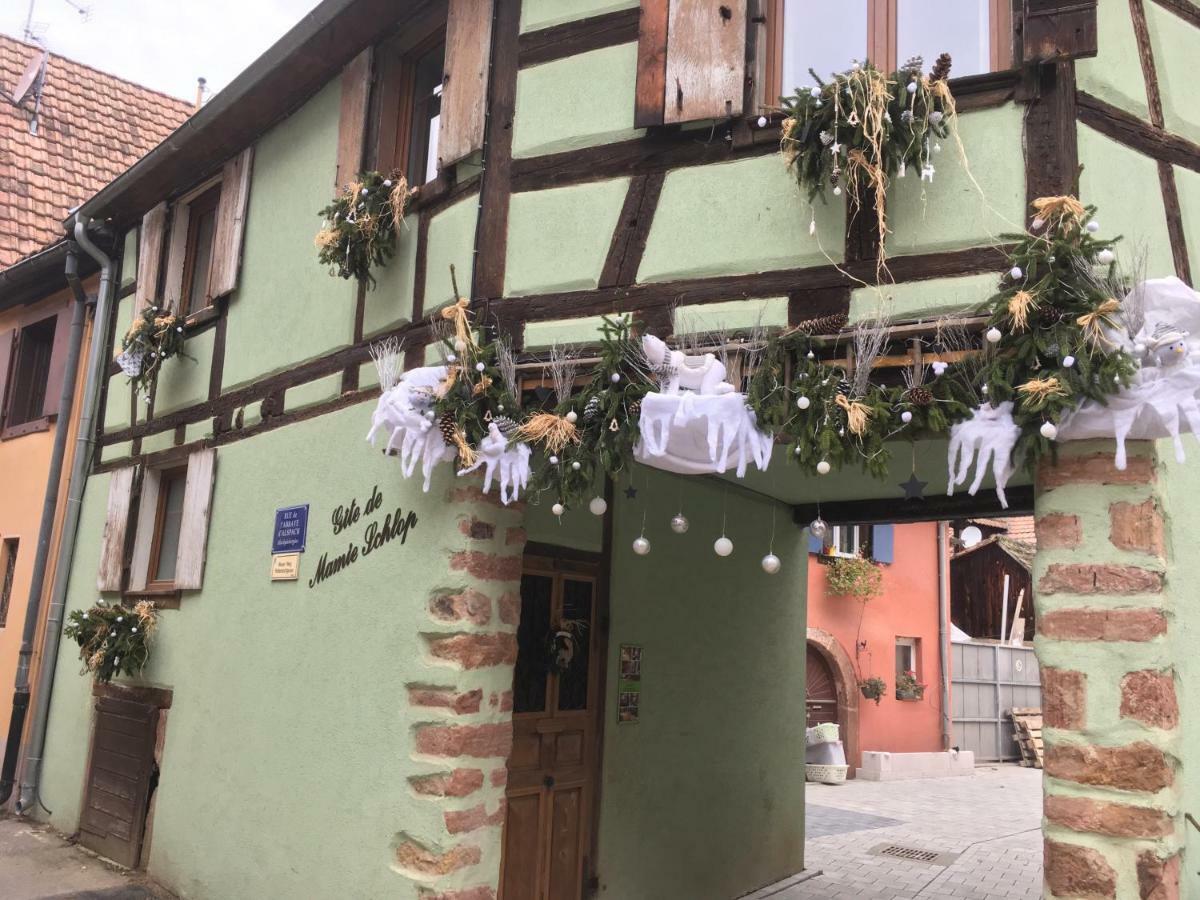 Gite Chez "Mamie Schlop" Kientzheim Exterior foto